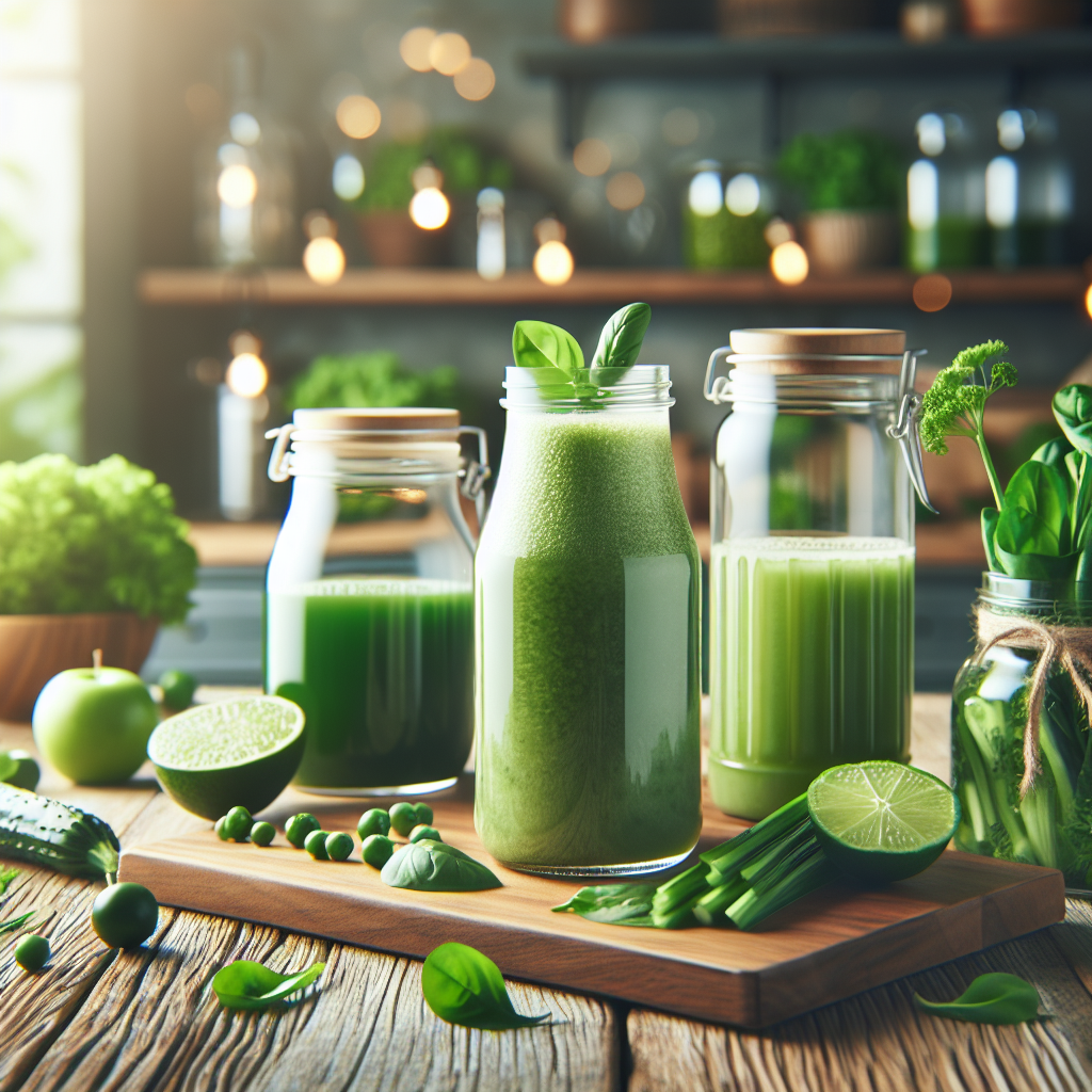 Yeşil Bitkili İçeceklerin Getirdiği Sağlık