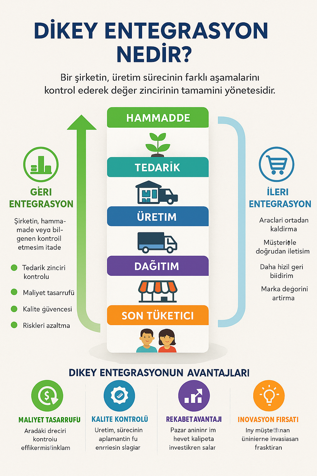 Dikey Entegrasyon ( Dikte Entegrasyon ) Nedir ?